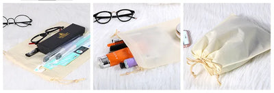 Wholesale Waterproof Package Shoe Pocket storage organize bag Non-woven fabric Draw pocket Drawstring Bags Toiletry Bag Case