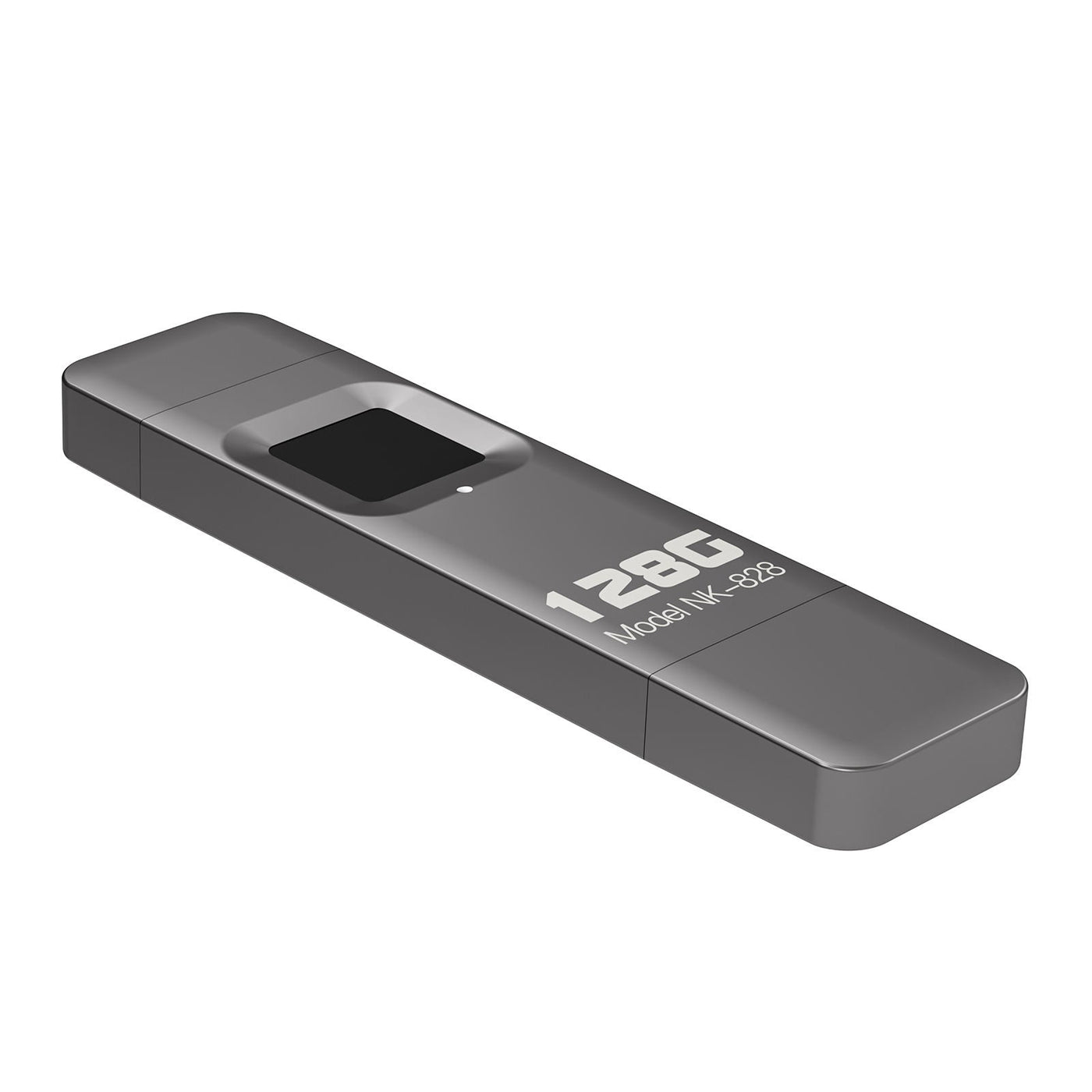 Fingerprint Encrypted USB Flash Drive 64/128/256/512G High-speed Transfer Metal Flash Fingerprint U-disk for iPhone / iPad / PC