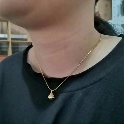 Hot Sale Sexy Gold Color Necklace For Women Pendant Luxury New Clavicle Chain Fashion Jewelly Men Wedding Party Gift Accessories
