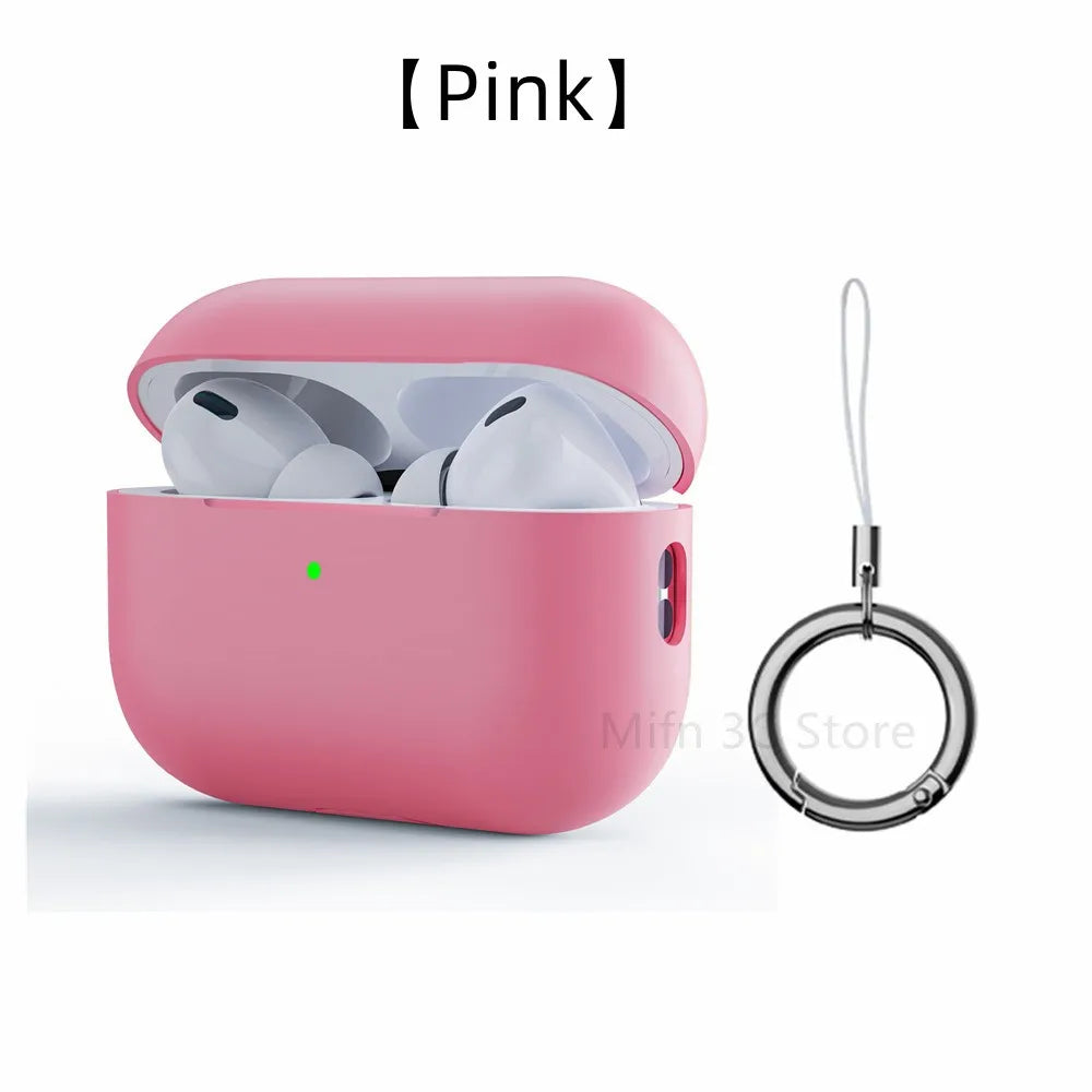 2023 For AirPods Pro Official Original Silicone Case Wireless Bluetooth Earphone Protective Case On For AirPods Pro 2 Soft Cover
