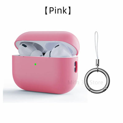 2023 For AirPods Pro Official Original Silicone Case Wireless Bluetooth Earphone Protective Case On For AirPods Pro 2 Soft Cover