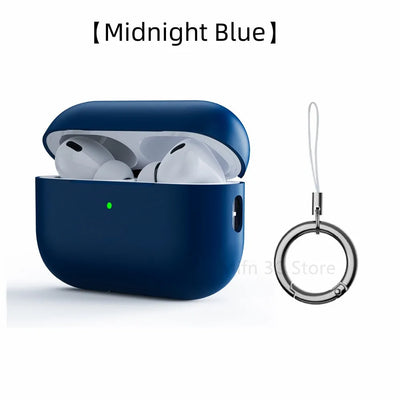 2023 For AirPods Pro Official Original Silicone Case Wireless Bluetooth Earphone Protective Case On For AirPods Pro 2 Soft Cover