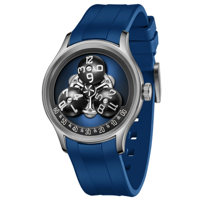 OBLVLO New Design Trisome Star Planet Automatic Watch For Men Luxury Super Luminous 316L Steel Case Mechanical Watch BLM-TRISOME