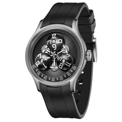 OBLVLO New Design Trisome Star Planet Automatic Watch For Men Luxury Super Luminous 316L Steel Case Mechanical Watch BLM-TRISOME