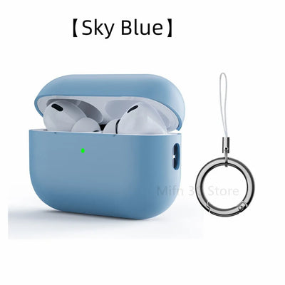 2023 For AirPods Pro Official Original Silicone Case Wireless Bluetooth Earphone Protective Case On For AirPods Pro 2 Soft Cover