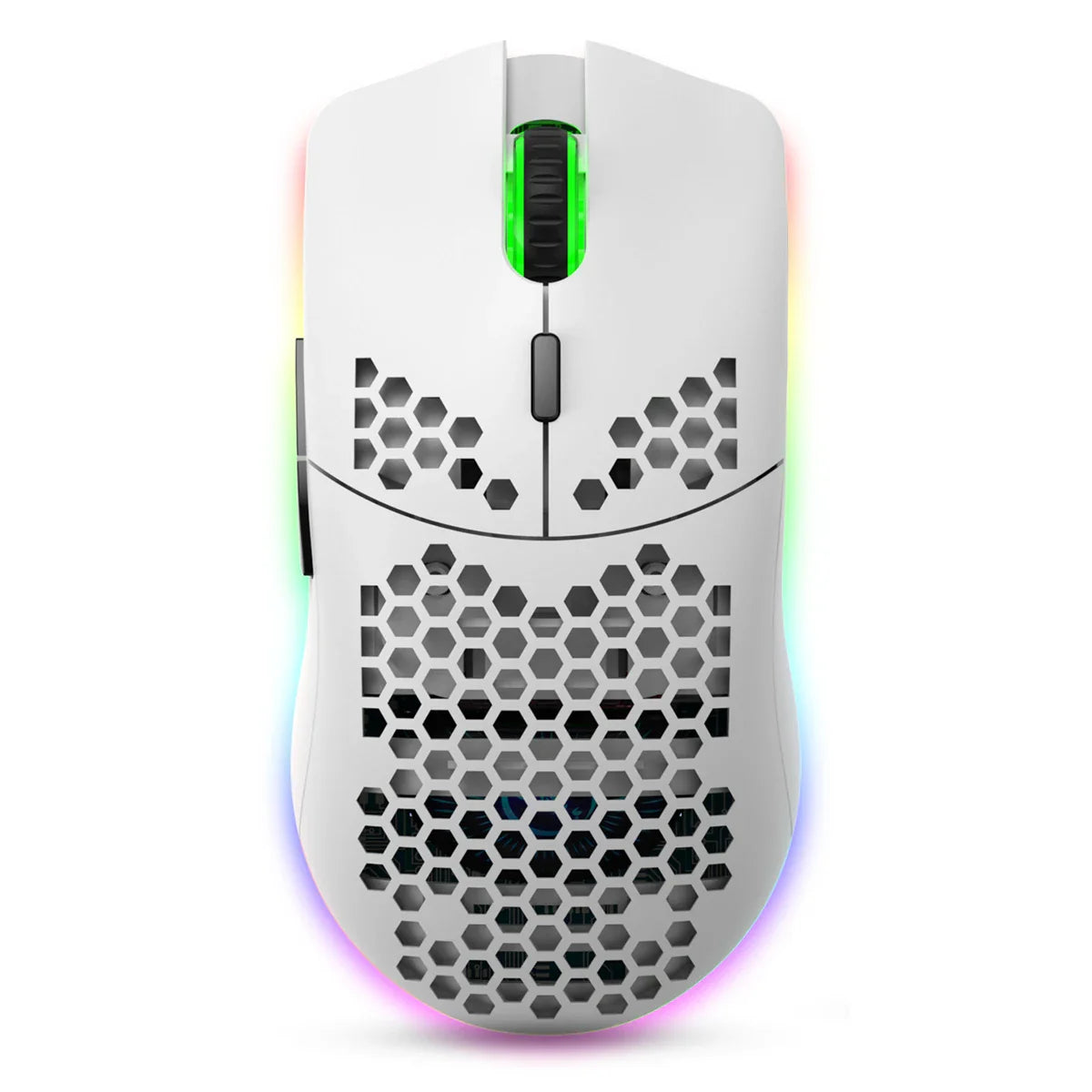 Wireless Gaming Mouse Mouse with Honeycomb Shell Side Buttons Wireless Mouse for PC/Tablet/Desktop/Office/Games