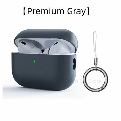 2023 For AirPods Pro Official Original Silicone Case Wireless Bluetooth Earphone Protective Case On For AirPods Pro 2 Soft Cover