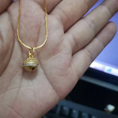 Hot Sale Sexy Gold Color Necklace For Women Pendant Luxury New Clavicle Chain Fashion Jewelly Men Wedding Party Gift Accessories